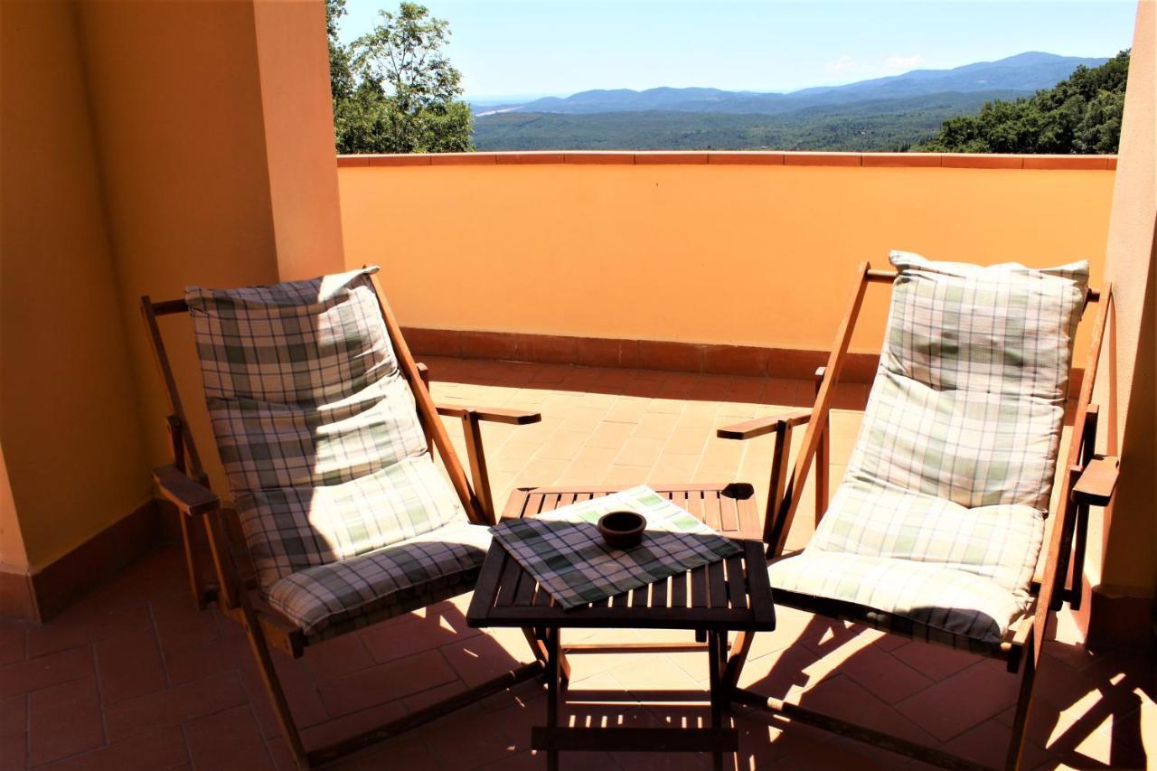 Appartement Il Fico Moro à Monteverdi Marittimo Extérieur photo